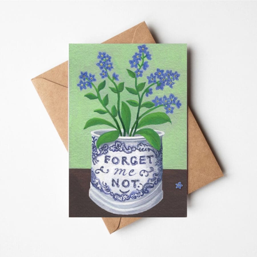 Carte Voeux Forget Me Not – Image 4