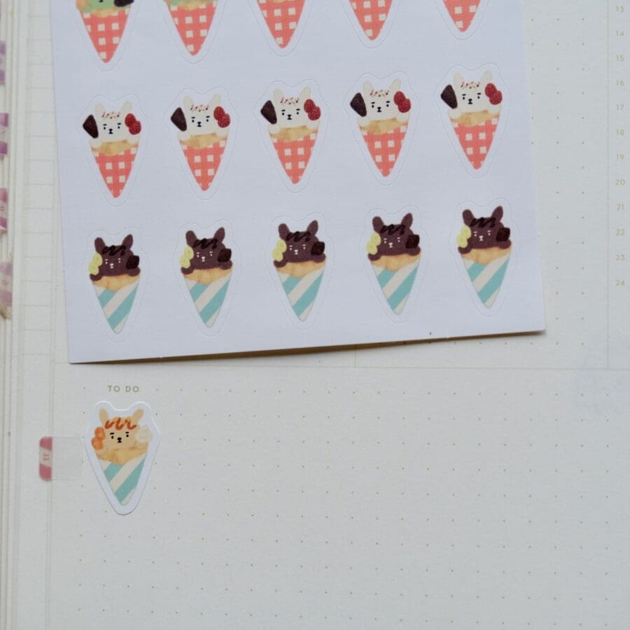 Stickers pour Planner Ice Cream – Image 2