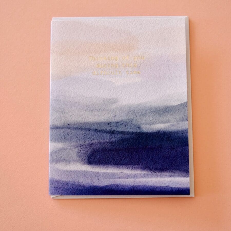 Carte Condoléances Difficult Time – Image 2