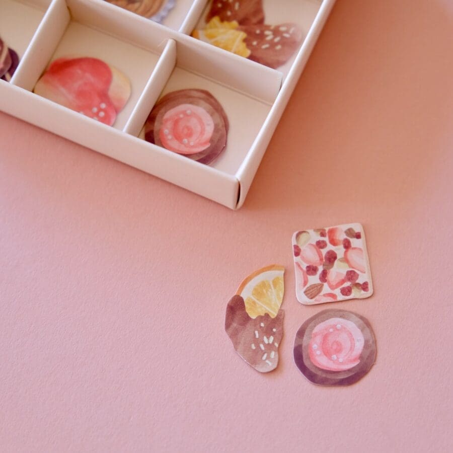 Stickers Boîte de Chocolats – Image 4
