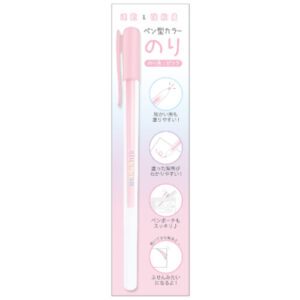 Stylo colle de couleur rose