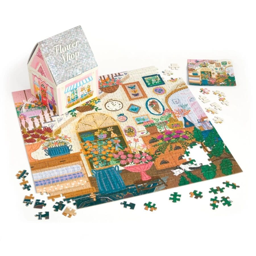 Puzzle 500 Pièces - Flower Shop – Image 3