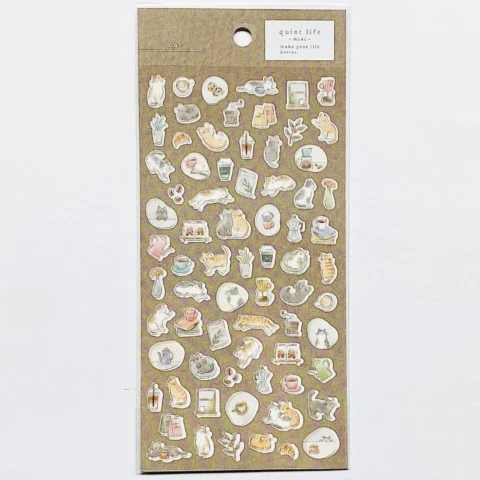 Stickers Quiet Life Cat
