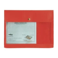 Pochette de Voyage Rouge Corail