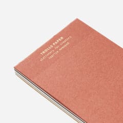 Bloc note terracotta