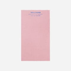 Bloc note vieux rose
