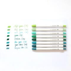 Feutres Clickart les verts