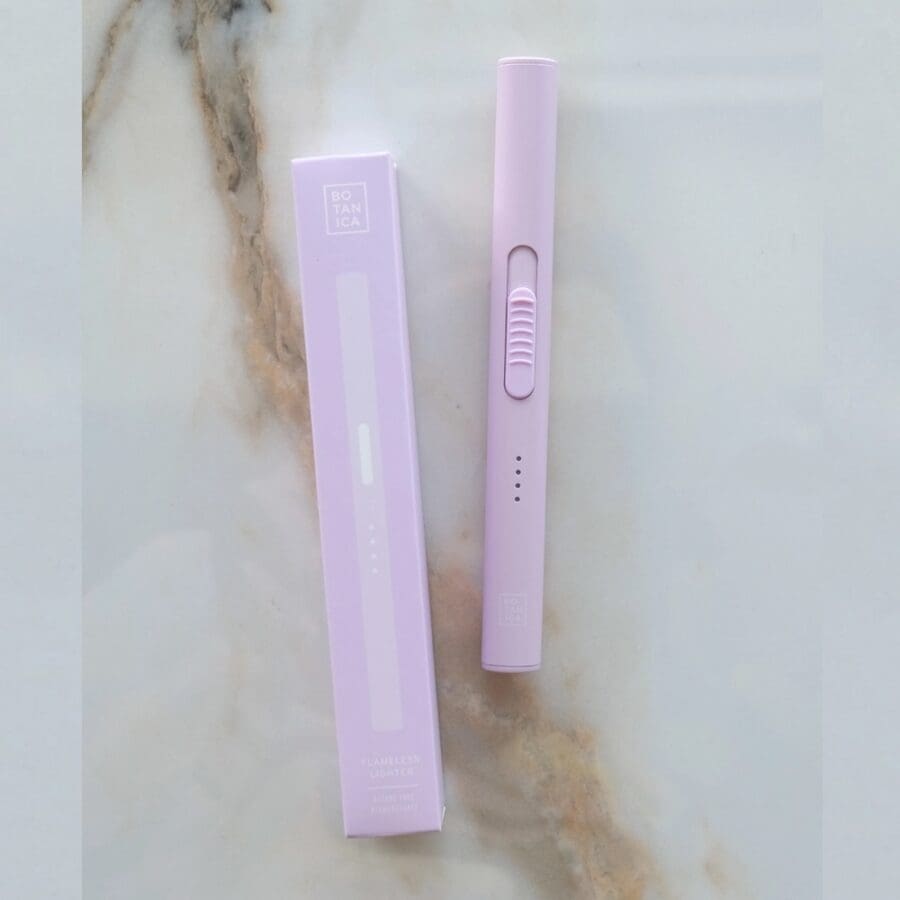 Briquet Sans Flamme Lilas