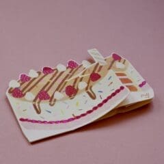 Mini Carte Pop Up - Birthday's Cake