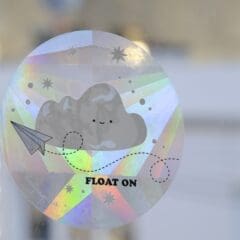 Sticker de Fenêtre / Rainbow Maker : Nuage