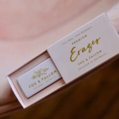 Gomme Bijou Rose Dorée