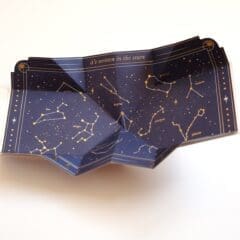 Mini Carte Pop Up - Constellation Map
