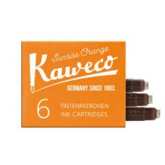 Cartouches Encre Kaweco Orange Sunrise