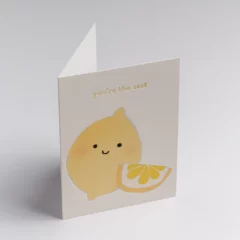 Mini Carte Citron - You're The Zest