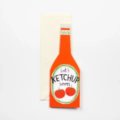 Carte Let's Ketchup !