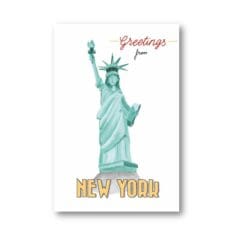 Carte postale New York Liberty