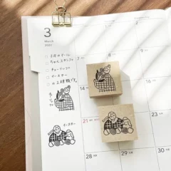 Tampon Japonais Tulipes Fraîches