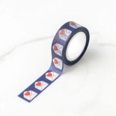 Masking Tape Love Mail Blue