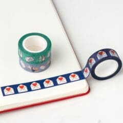 Masking Tape Love Mail Blue