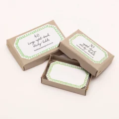 Etiquettes Loopy Green