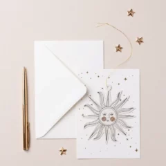 Décoration Papercut Sunface