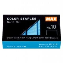 Agrafes couleur Bleu Metallique