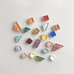 Aimants en verre poli