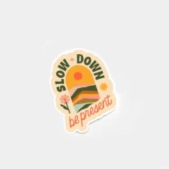 Sticker Slow Down