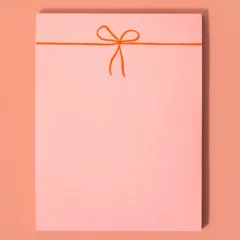 Bloc Notes Nœud Coquet