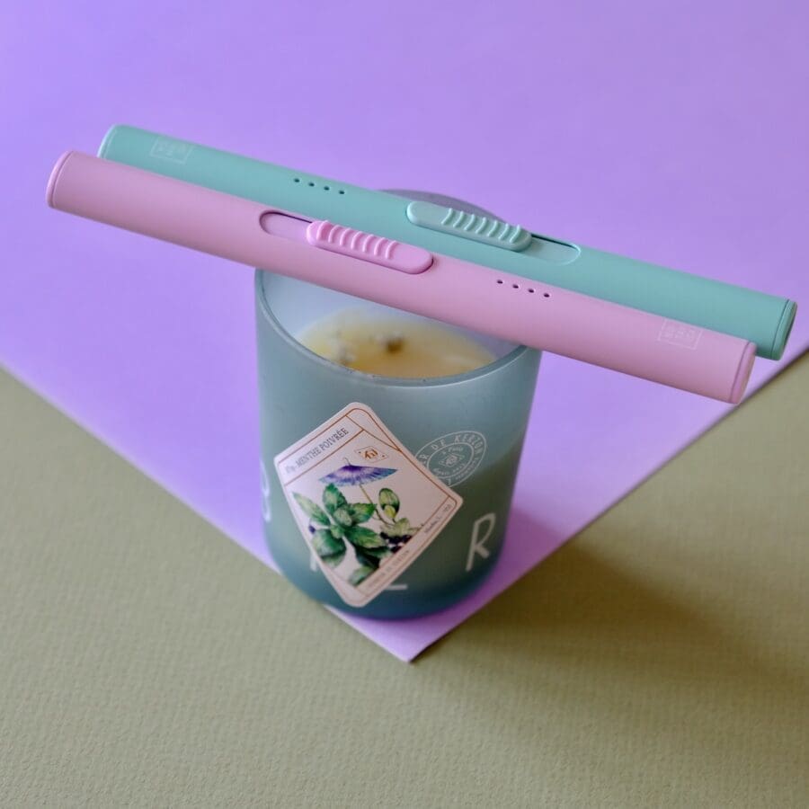 Briquet Sans Flamme Lilas – Image 3