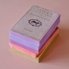 Carnet-Livre Alice in Wonderland