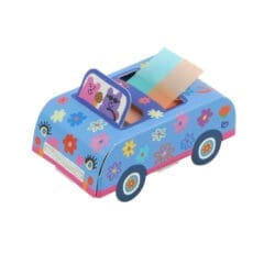Distributeur de Post-it : Décapotable Flower Power