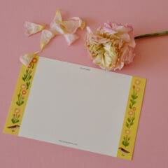 Carte Mistigri et Pâquerettes
