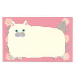 Mini Set de Correspondance Chat Blanc