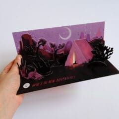 Carte Lumineuse Panoramique Desert Adventure