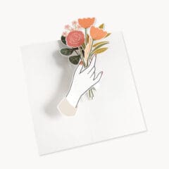 Carte pop-up Flowers For You