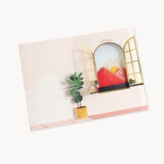 Carte pop-up Sunrise
