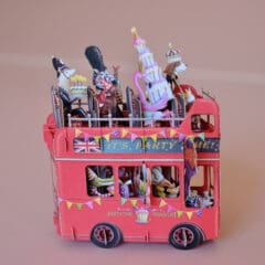 Carte Pop Up - London Bus d'Anniversaire