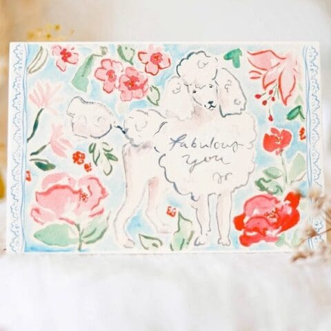 Carte Anglaise Fabulous You