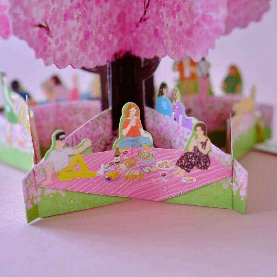 Carte Pop Up Cerisier En Fleurs – Image 8