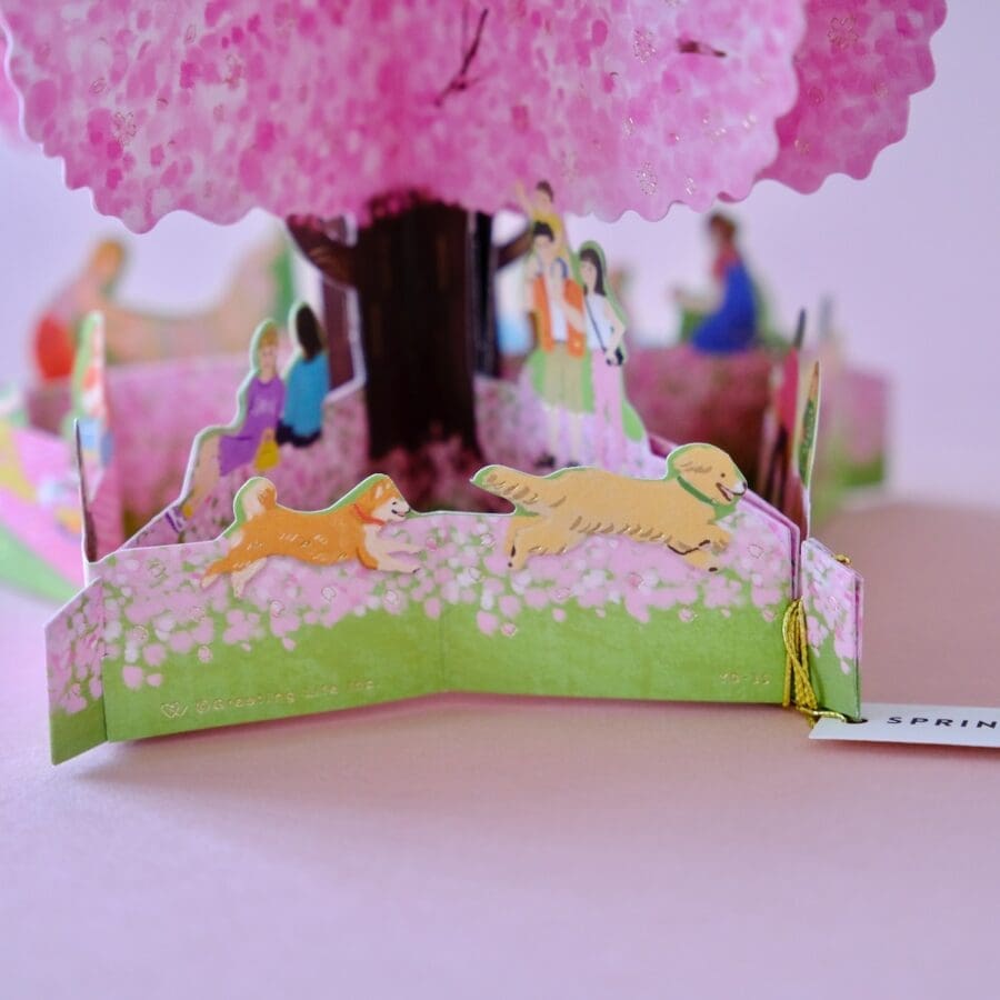 Carte Pop Up Cerisier En Fleurs – Image 7