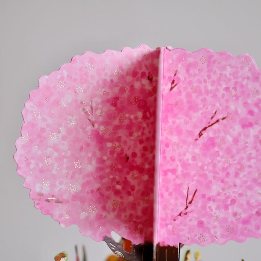 Carte Pop Up Cerisier En Fleurs – Image 4