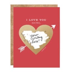 Carte à Gratter I Love You