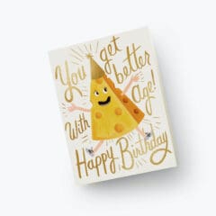 Carte Anniversaire Fromage