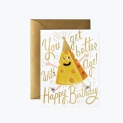 Carte Anniversaire Fromage