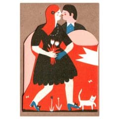 Carte Amour Couple Concertina