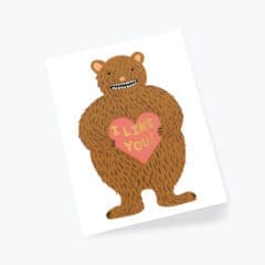 Carte Bear I Like You