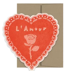 Carte de Voeux Amour