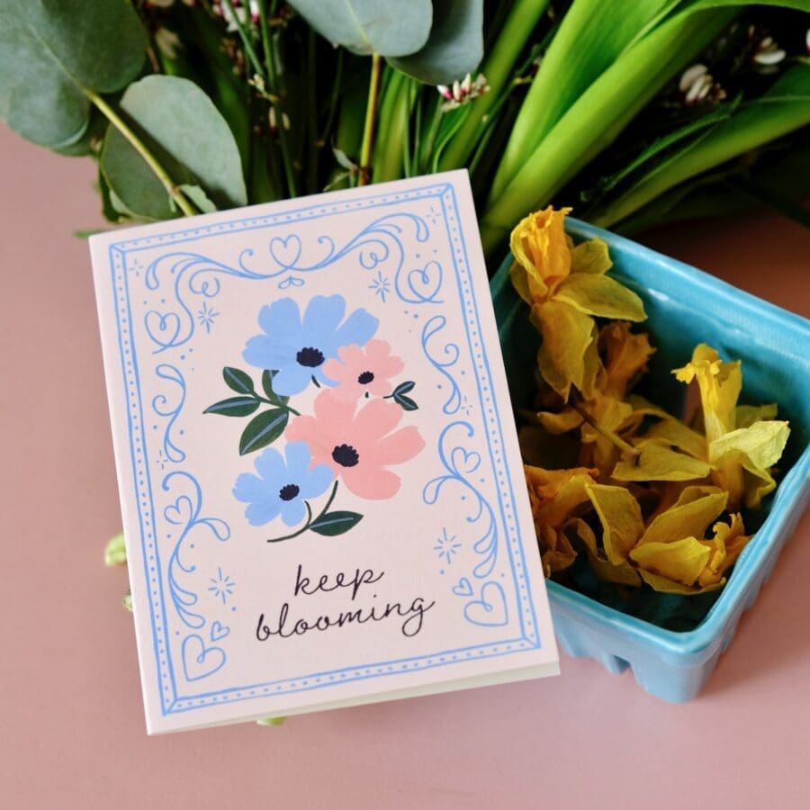 Carte de vœux Keep Blooming – Image 2