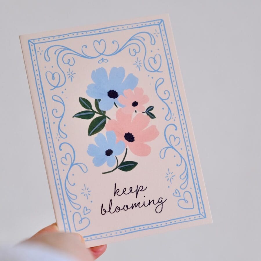 Carte de vœux Keep Blooming – Image 3